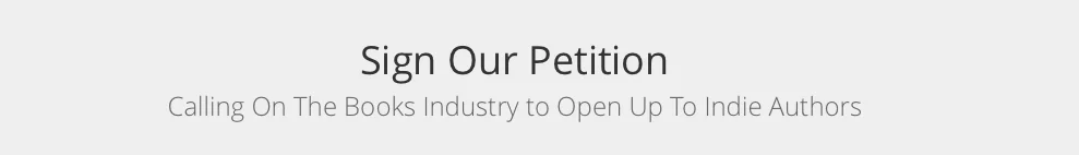 Open up to indie author petition
