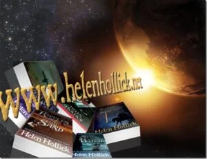 Helen Hollick globe graphic