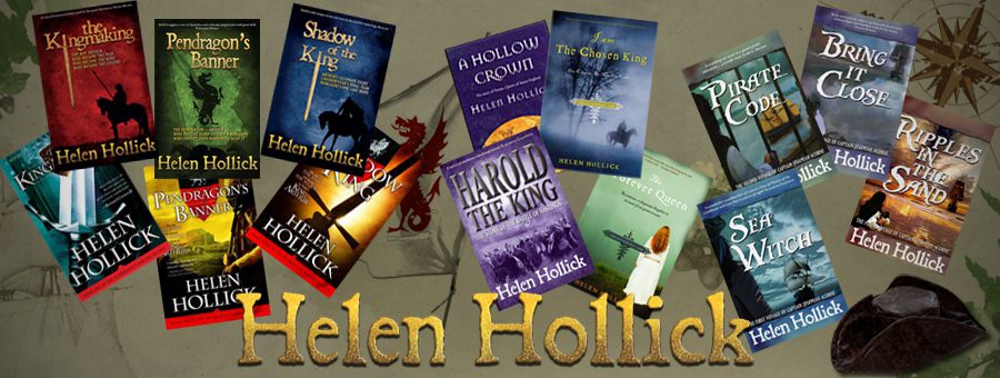 Covers Of All Of Helen Hollick's Novels