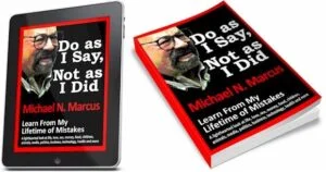 Front cover of his latest book in print and e format