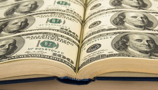 Financial Management Image - Book Of Dollar Bills