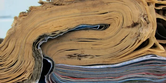 Photo of old tatty paperback book