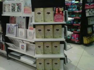 Photo of The Bitter Trade in an in-store display