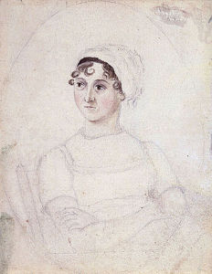 Jane Austen, drawn by her sister Cassandra
