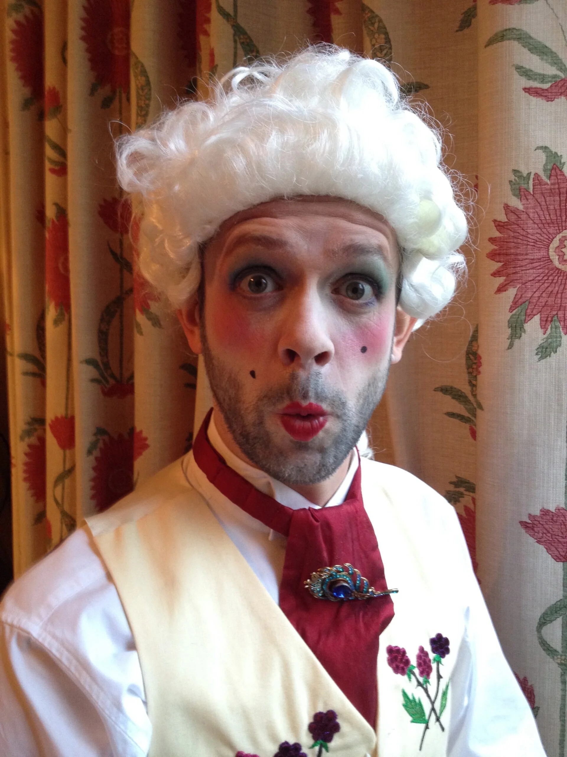 Photo Of Piers Alexander In Regency Costume