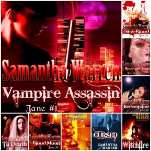 Collection of covers of Samantha Warren's books