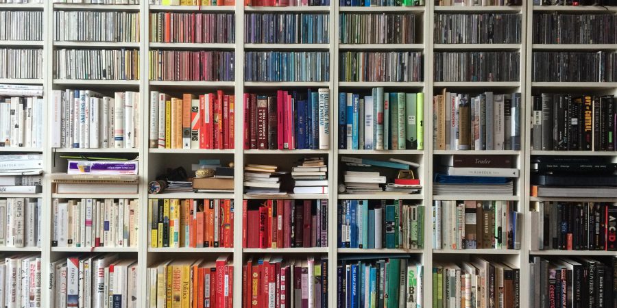 Multi-coloured Bookshelf