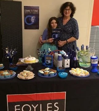 Photo of book launch in Foyles