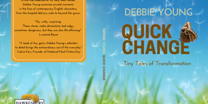 Back and front cover for Debbie Young's Quick Change