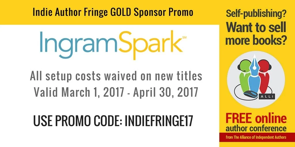 IngramSpark Indie Author Fringe Offer LBF