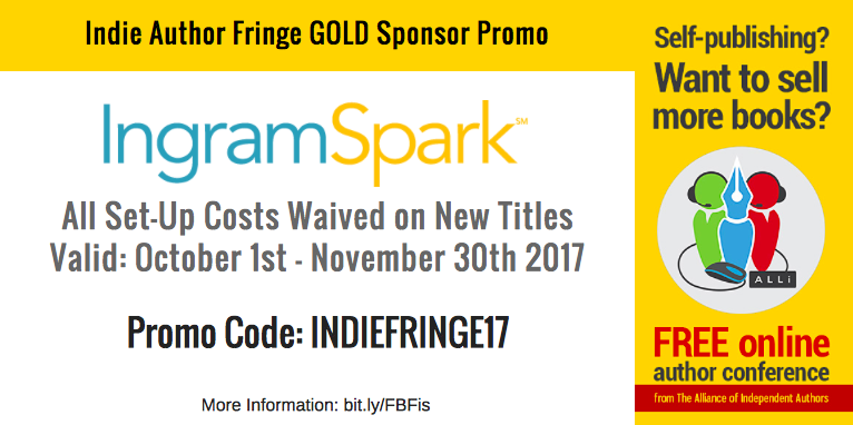 Ingram Spark Promotional Offer for #IndieAuthorFringe