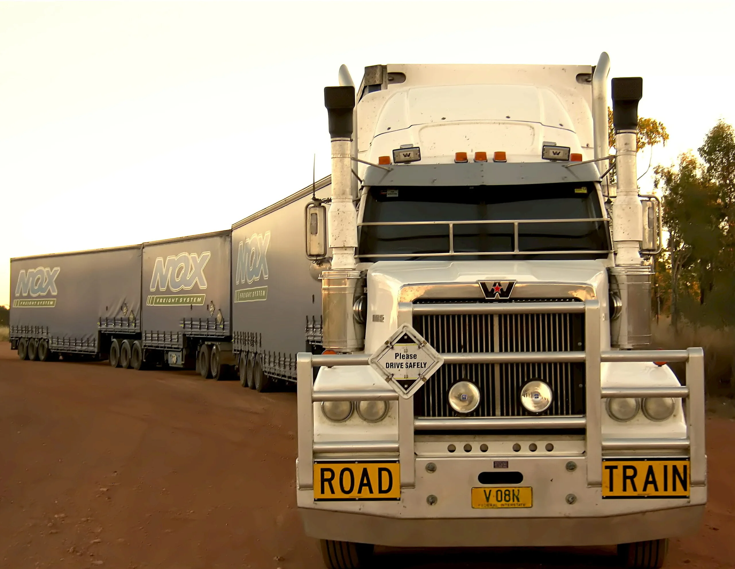 Photo Of A Road Train