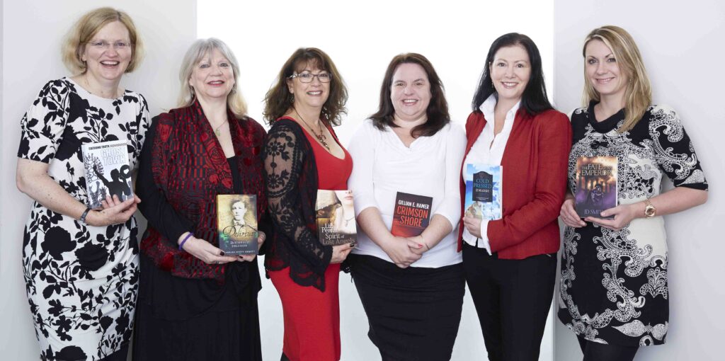 Group shot of Triskele authors