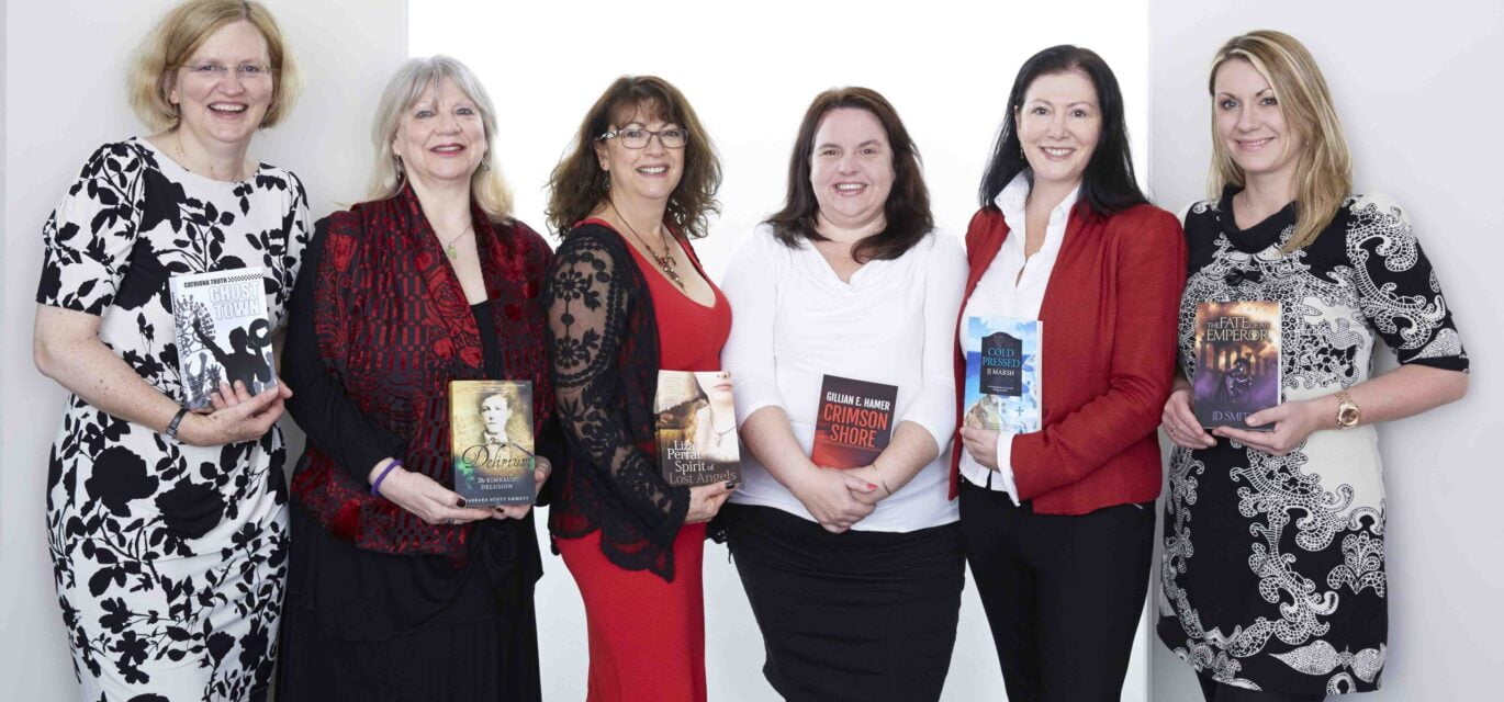 Group shot of Triskele authors