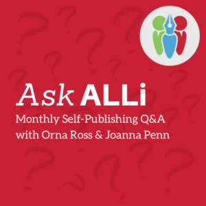 Ask ALLi Event Square Logo with Pen