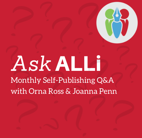 Ask ALLi October Q&A With Joanna Penn & Orna Ross Video & Podcast