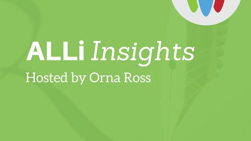 ALLi Insights Hosted By Orna Ross ALLi Events