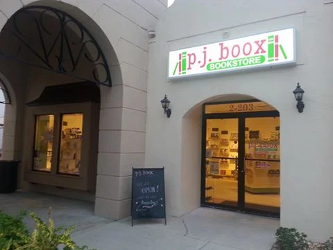Shot of P J Boox stores