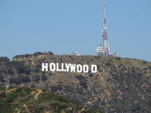 Photo of famous Hollywood sign