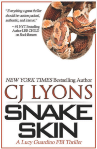 CJ Lyons Snake Skin Cover
