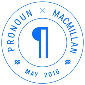 Pronoun / Macmillan logo