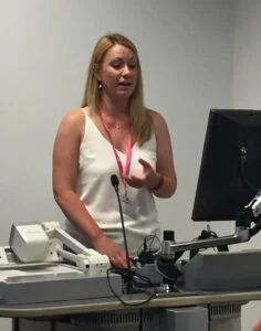 Photo of Jane speaking