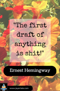 Image showing Hemingway quote cited in body copy