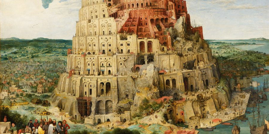 Painting Of The Tower Of Babel
