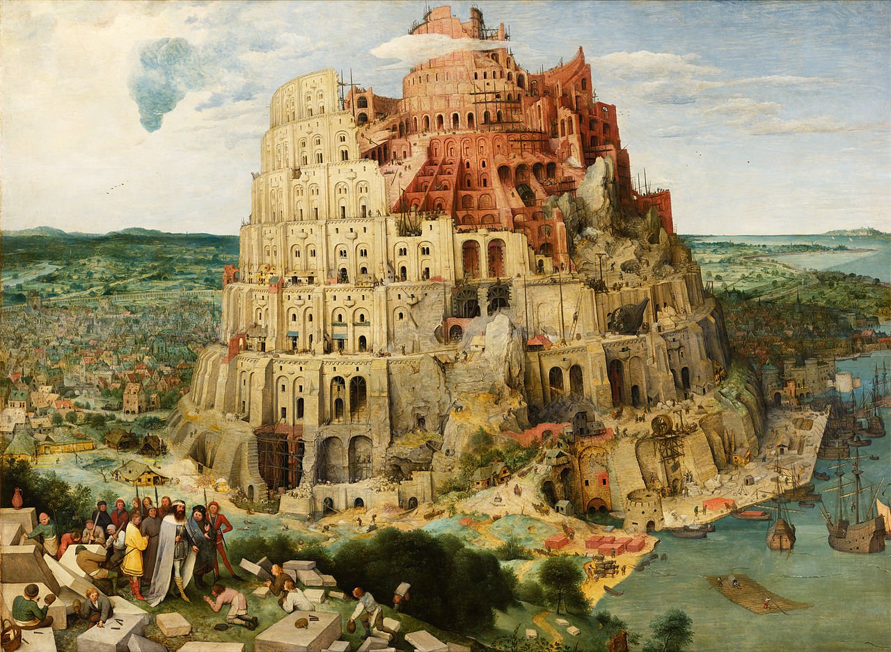 Painting Of The Tower Of Babel