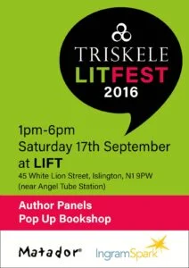 Triskele Lit Fest advert
