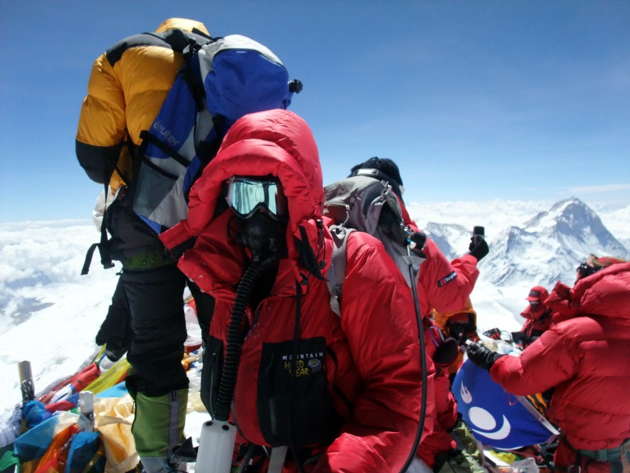 Mark Horrell In Full Mountaineering Kit