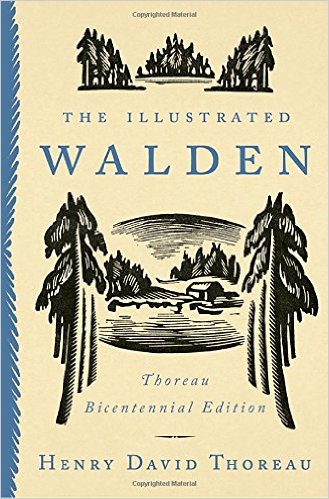 Cover of Walden bicentennary edition from Amazon