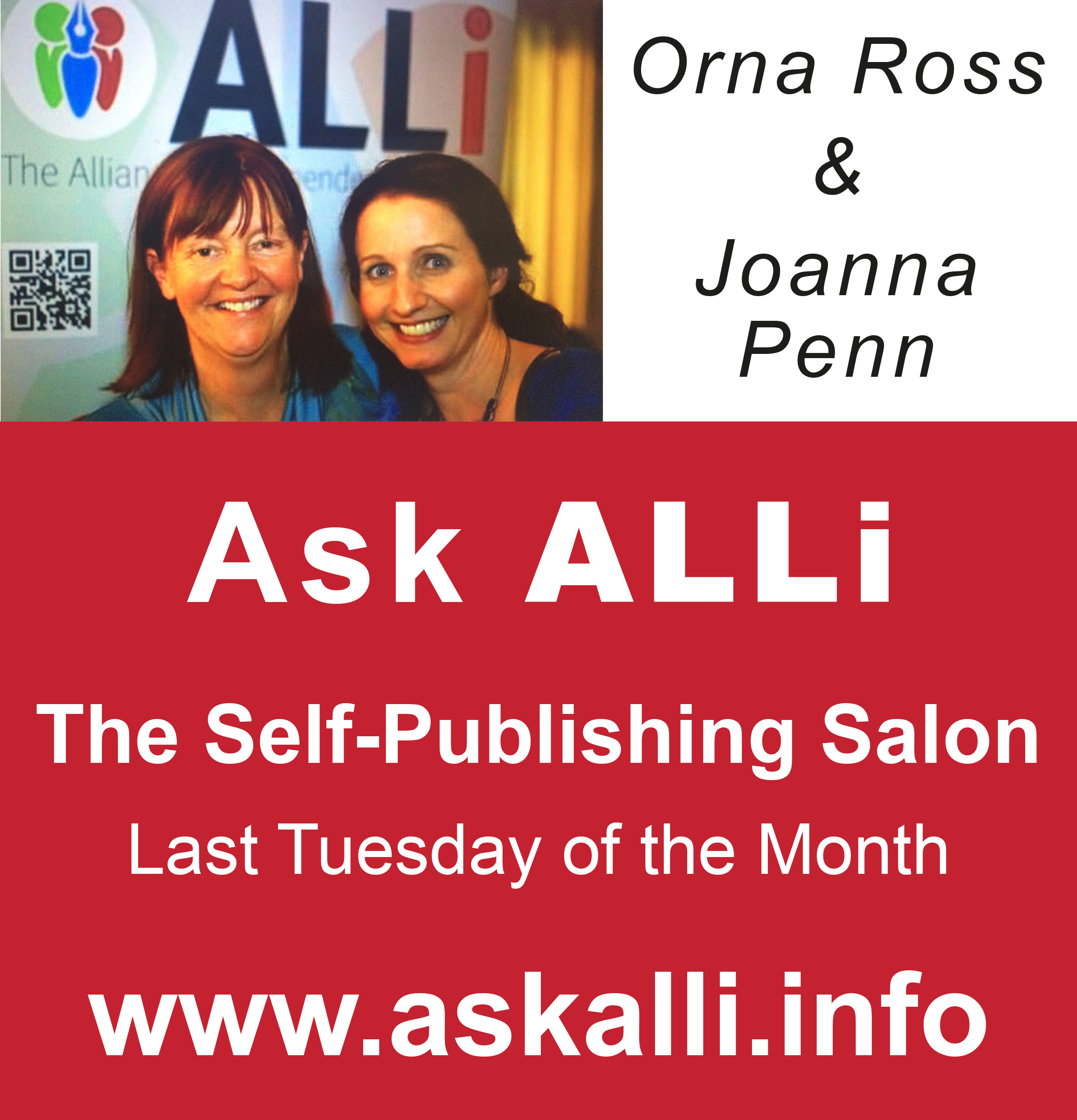 ALLi Self-Publishing Salon With Orna Ross And Joanna Penn