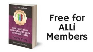 Graphic of book saying free to ALLi members
