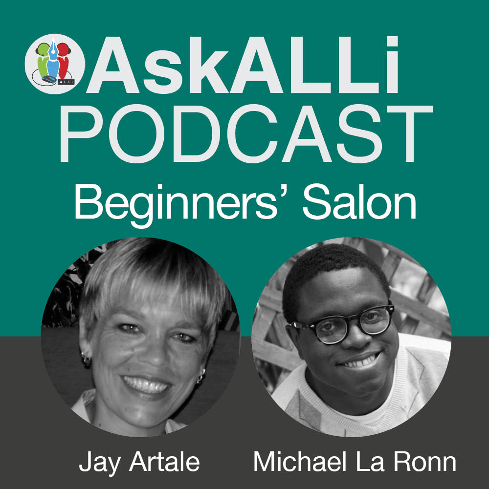 Beginners’ Self-Publishing Salon Podcast: Setting 2018 Writing Goals With Michael La Ronn & Jay Artale