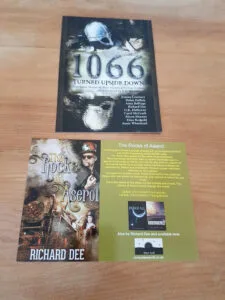 shot of Richard's books