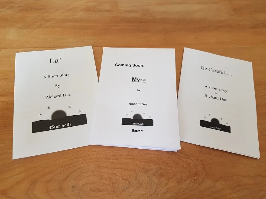 photo of three leaflets