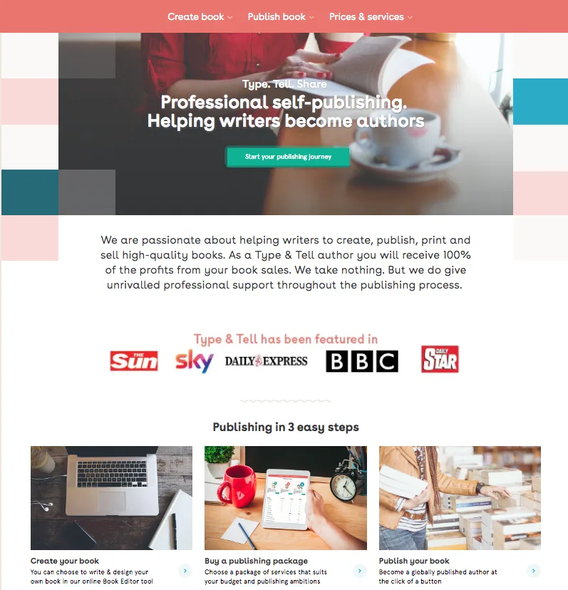 Type and Tell Sponsor