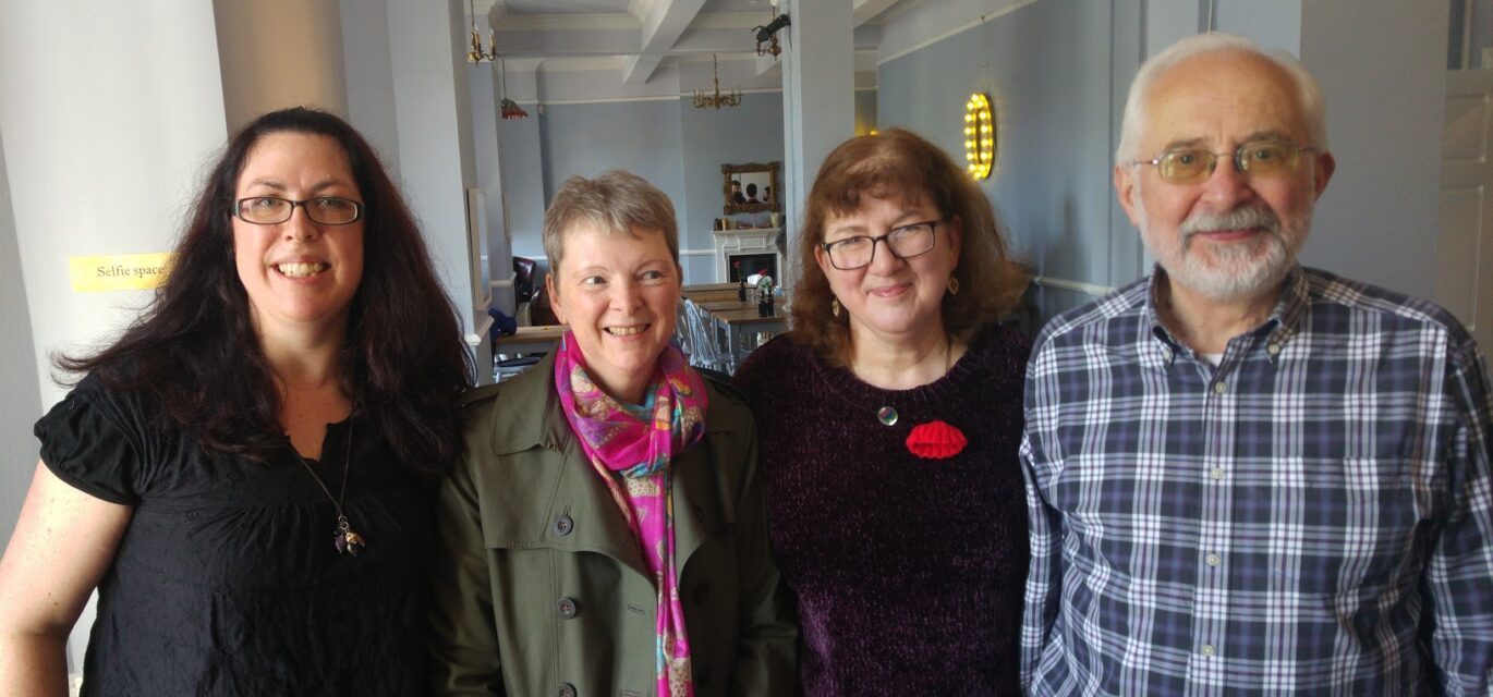 photo of Kate, Lucienne, Debbie and Michael