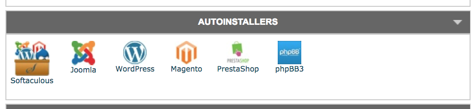 graphic showing icons of various autoinstallers