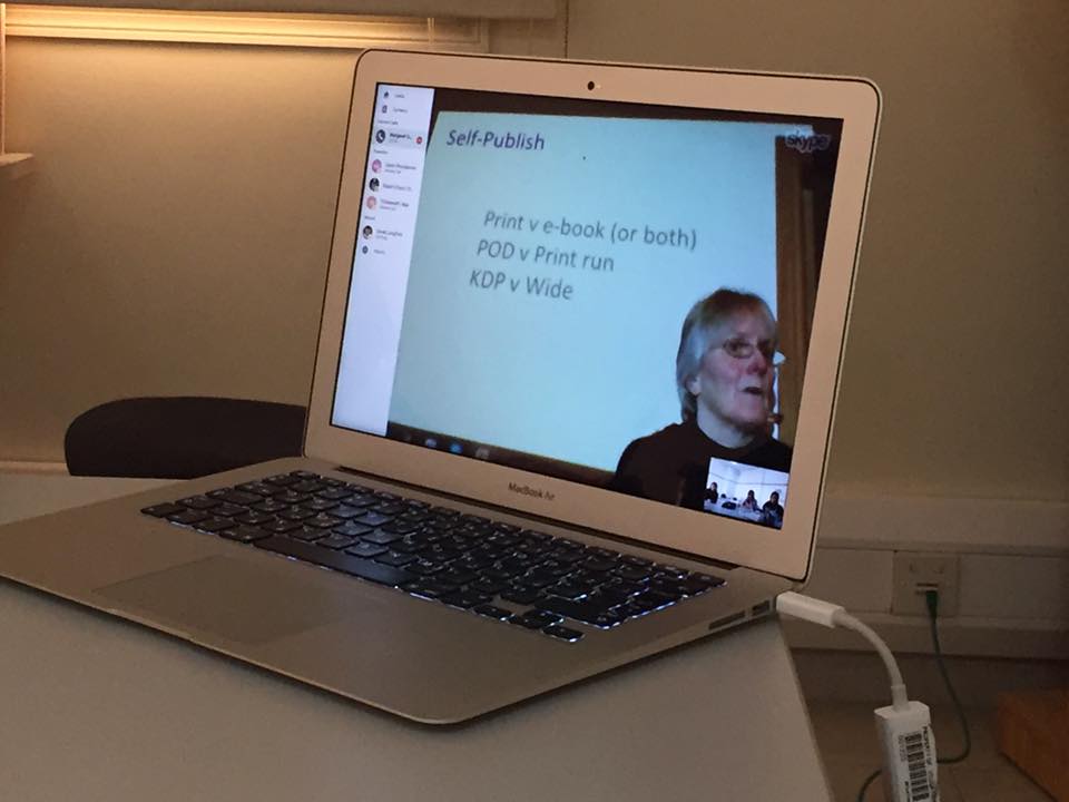 Image Of A Skype Conversation In Action