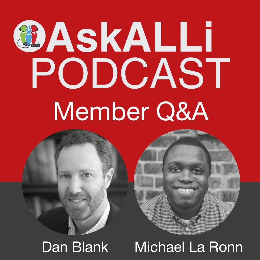 What If I Hire A Bad Editor? February 2018 Ask ALLI Members’ Q&A With Michael La Ronn And Dan Blank