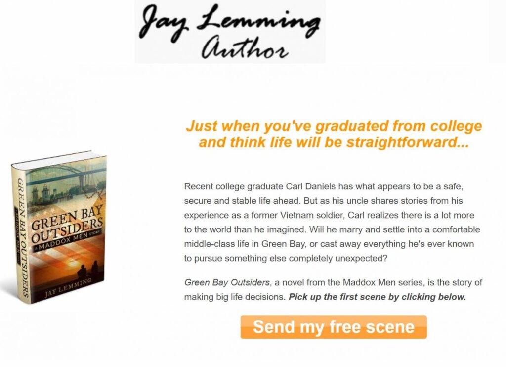 Jay Lemming's landing page