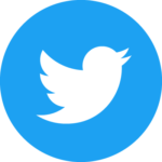 round twitter logo