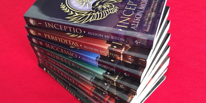 stack of books including different formats - novella and short stories