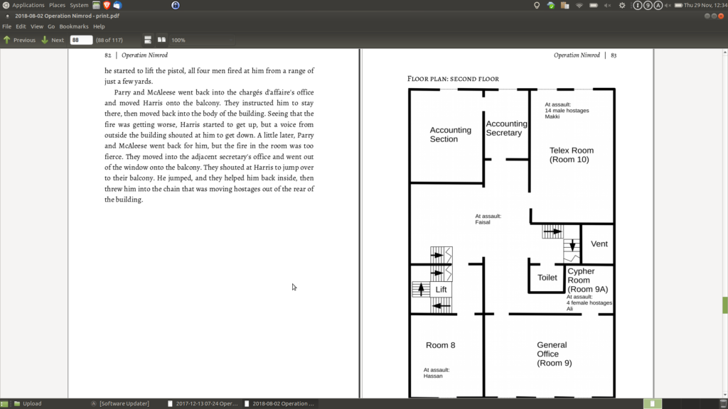  capture d'écran de la propagation en double page du formatage de l'édition standard