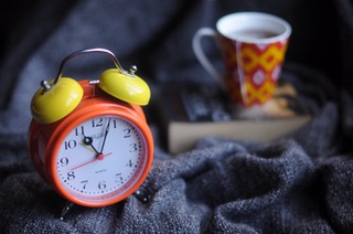Photo With Alarm Clock And Coffee By Sanah Suvarna Via Unsplash.com