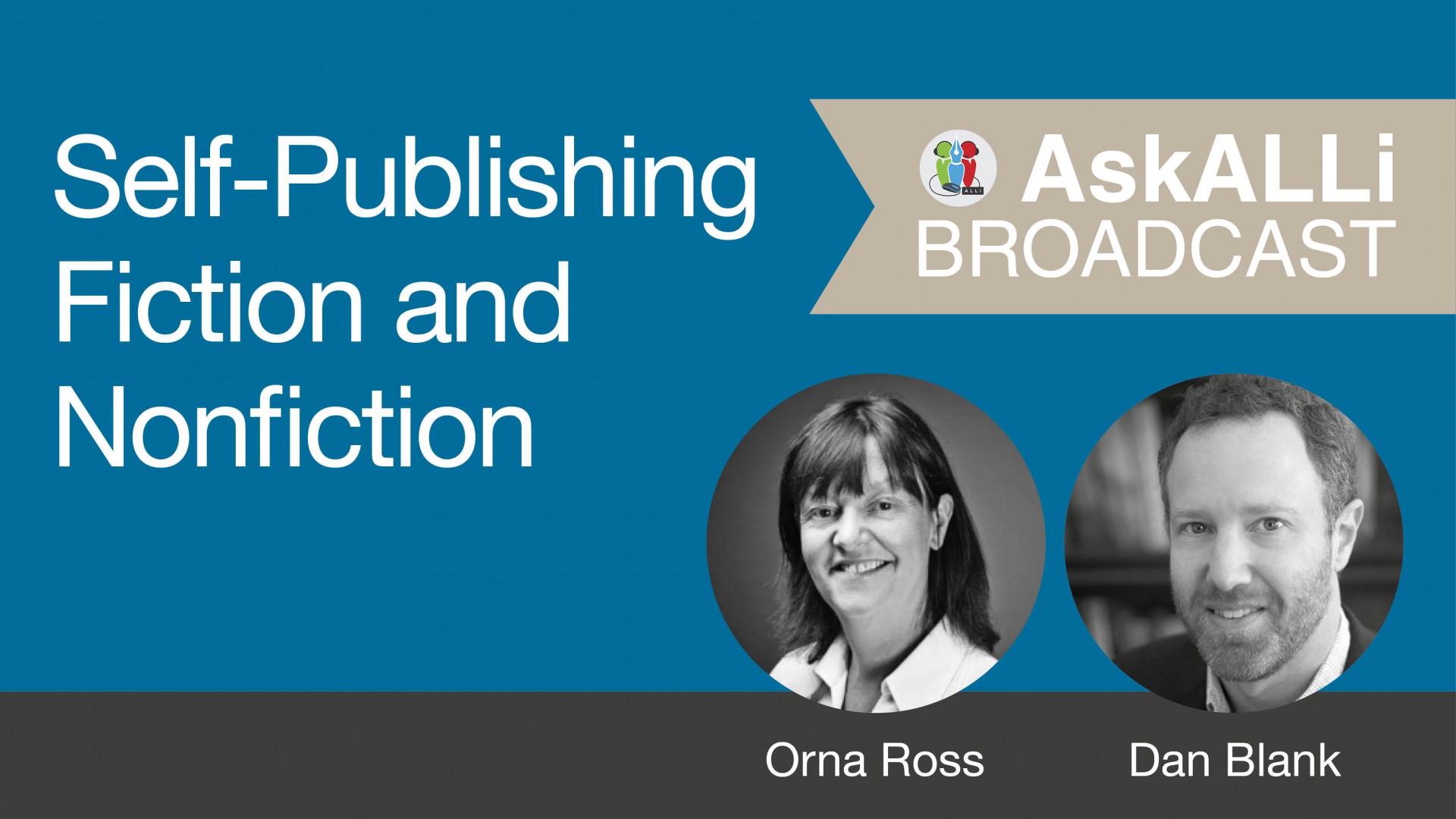 How To Be A Productive Writer And Publisher: AskALLi Self-Publishing Fiction And Nonfiction Podcast With Orna Ross And Dan Blank