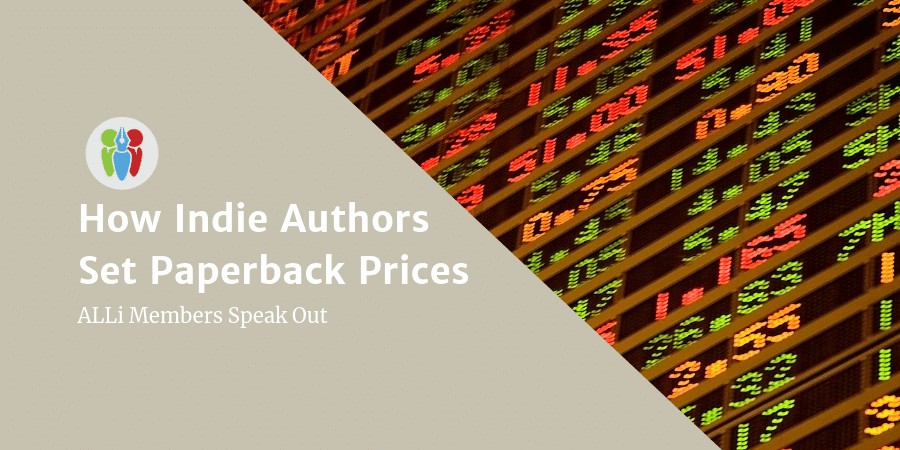 How Indie Authors Set Paperback Prices