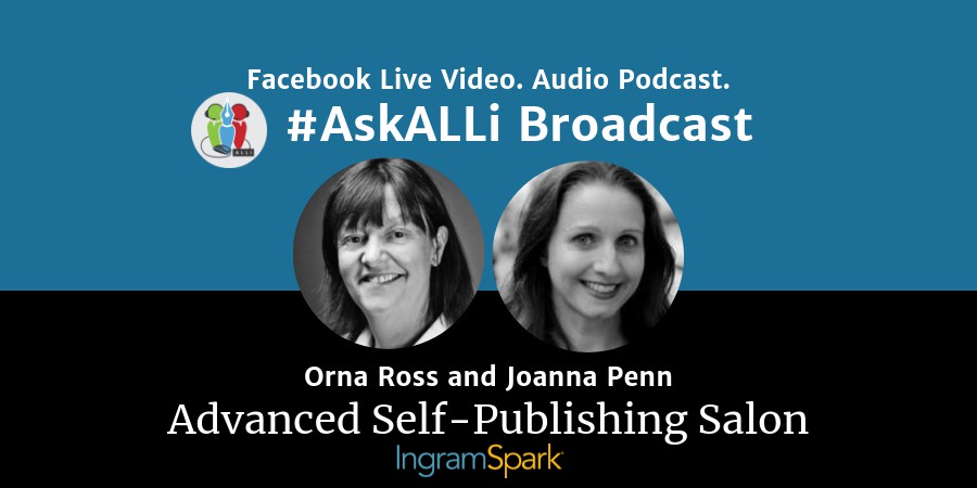 How To License Your Publishing Rights: AskALLi Advanced Self-Publishing Salon With Orna Ross And Joanna Penn